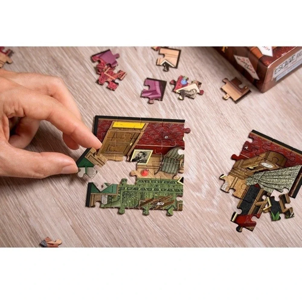 Escape Room the Game Secret of the Scientist Puzzle Adventures Identity SEALED.